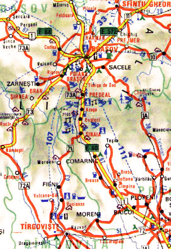 Accesul in Bucegi Accesul in Bucegi