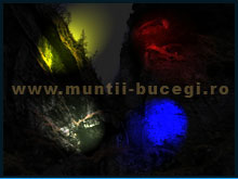 Mysterious lights in Bucegi
